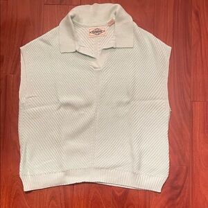 Light Blue Sweater Vest